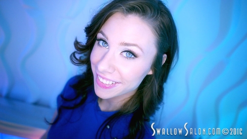 Swallow Salon Presents Anya Olsen Sucking Cock and Swallowing Cum