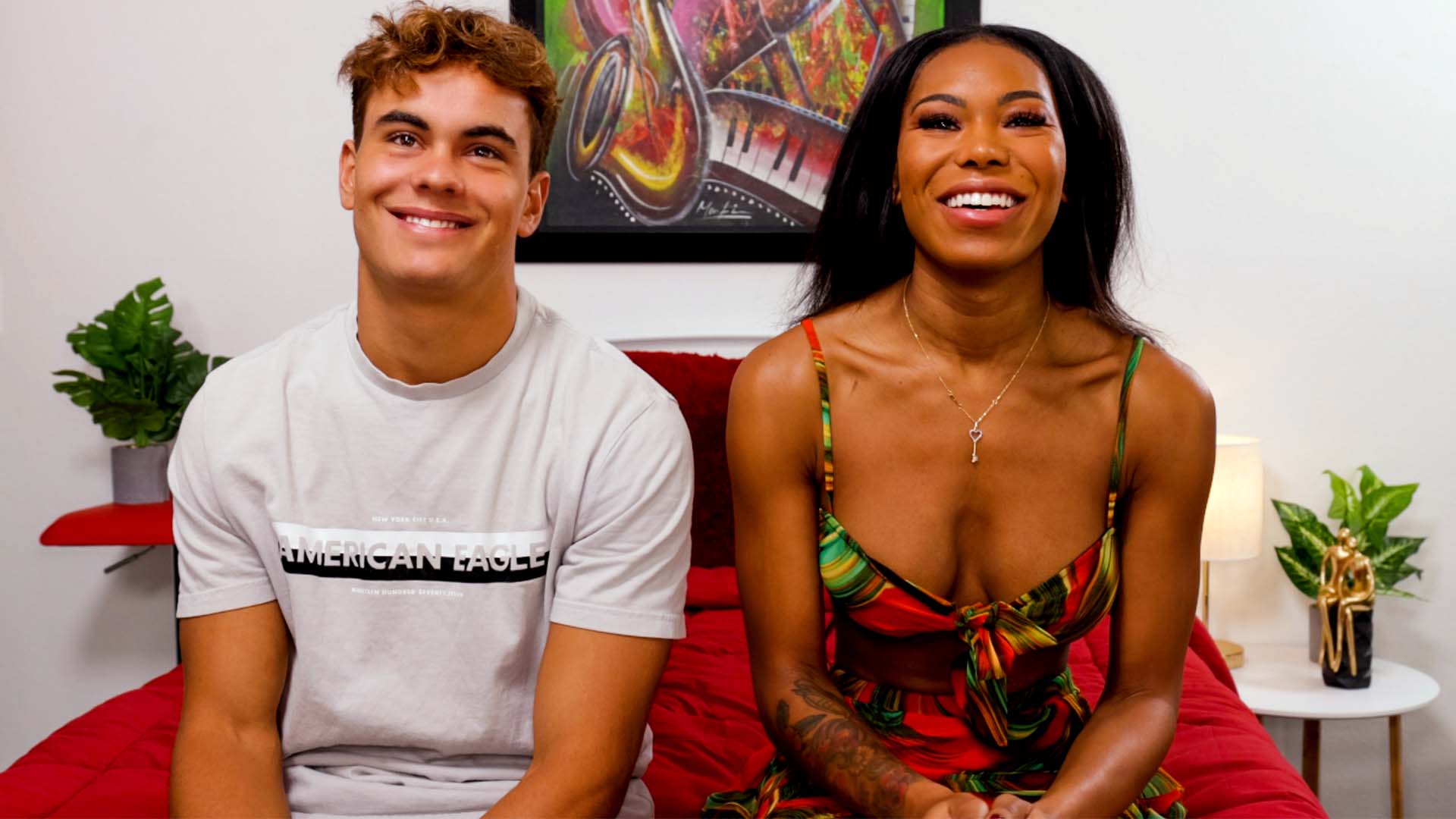 It’s getting hot in here with Carter Smith and Nadia Jay ready to fuck!
