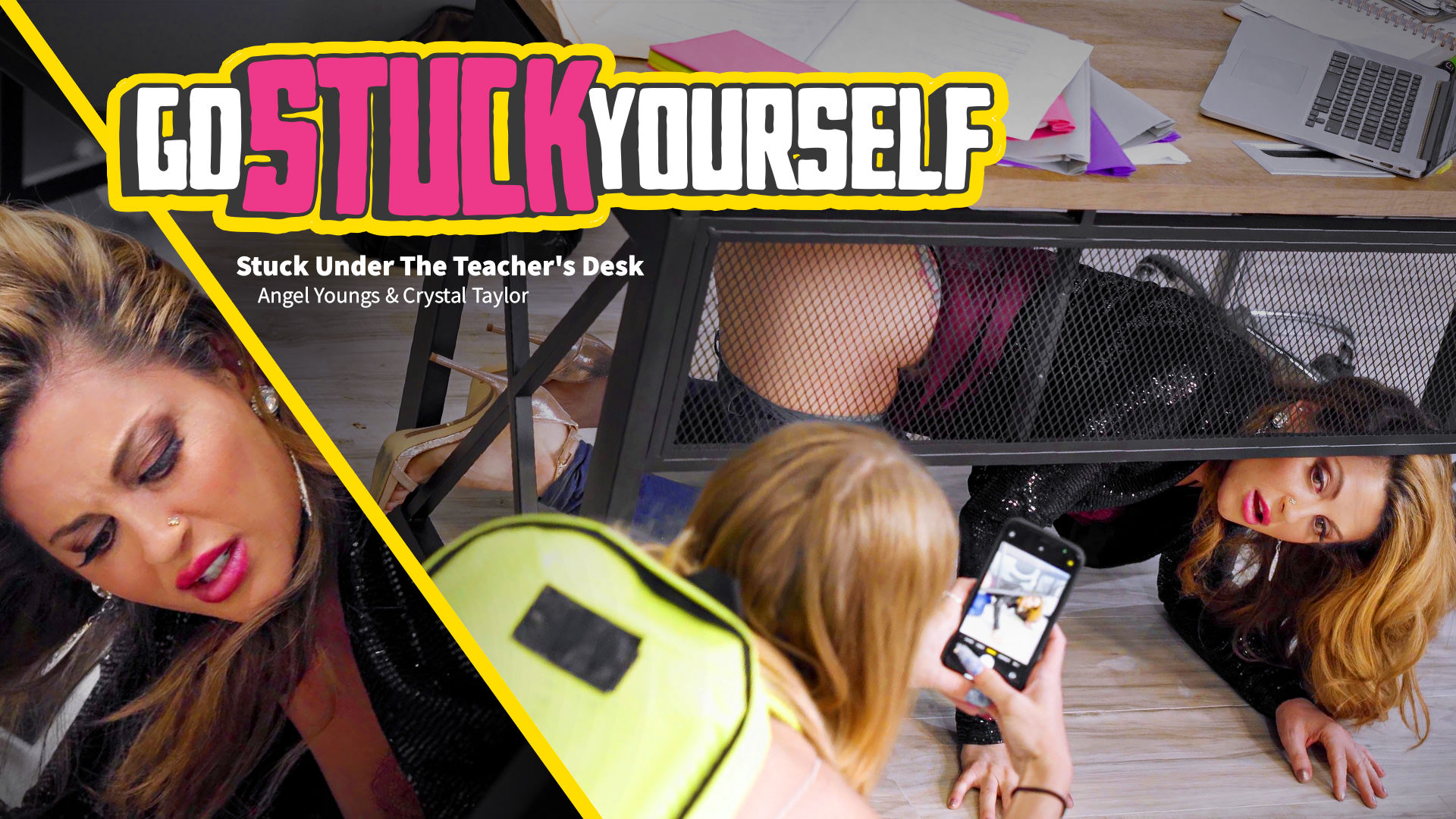 Stuck Under The Teacher's Desk