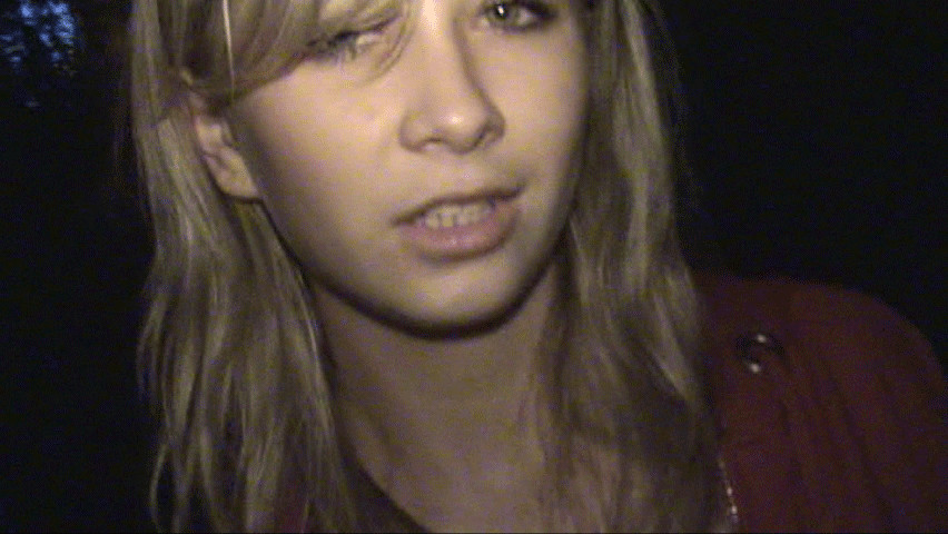 Schoolgirl Fucks Herself in Public