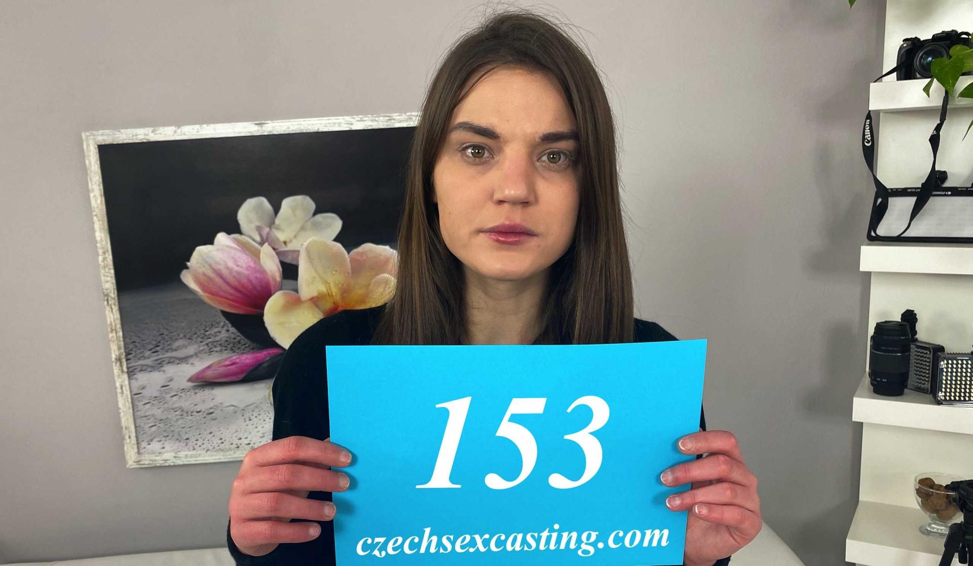Hot brunette gets personal advice in casting session