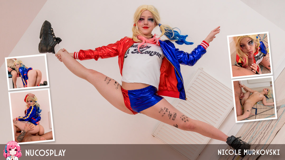 Tiny Harley Quinn Pornstar Nicole Murkovski In A Hot Anal Encounter