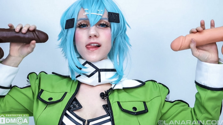 Sinon Double Penetration Spit Roast