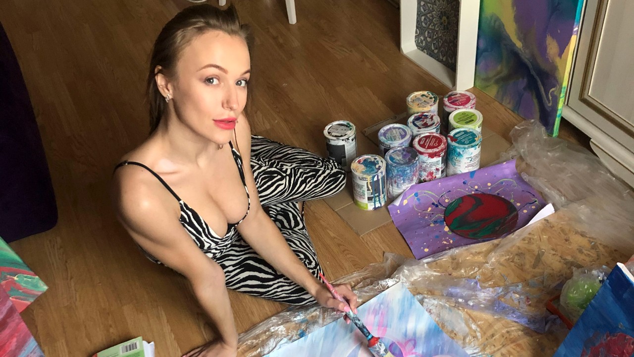 Oil soaked quarantine masturbation