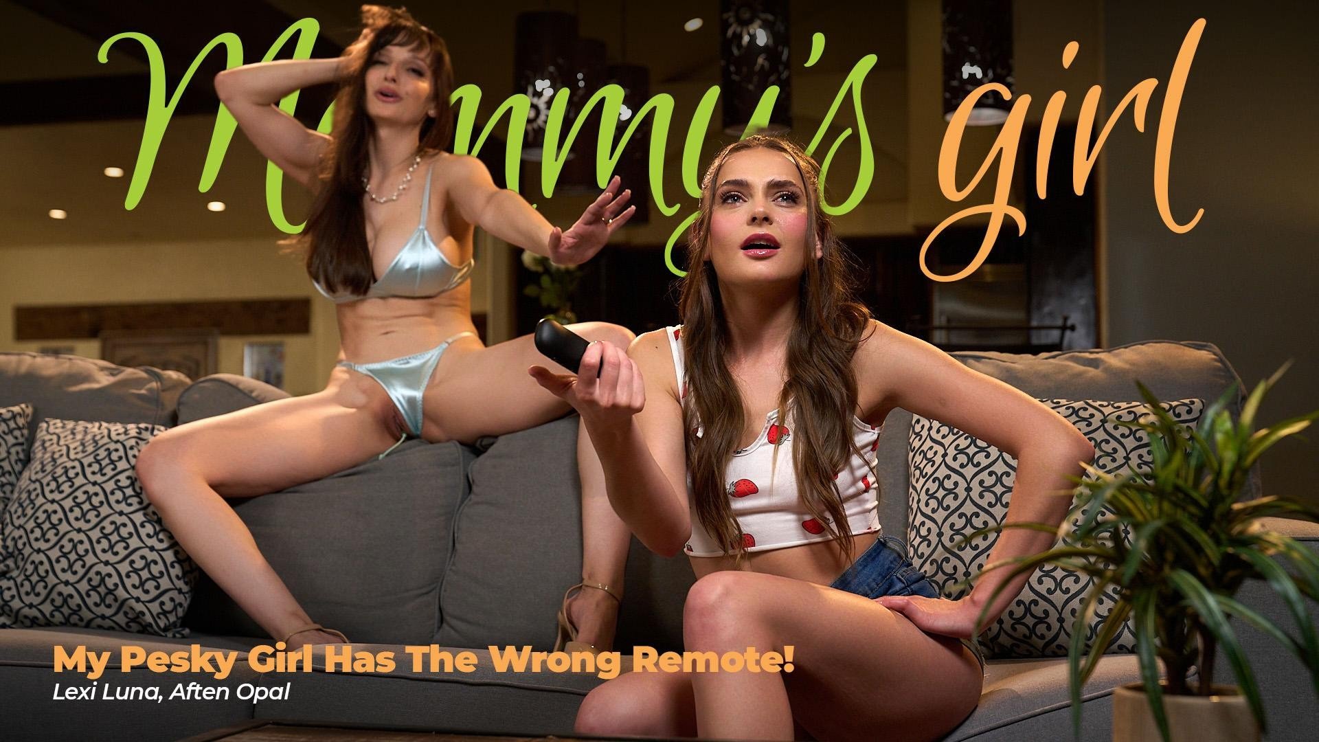 My Pesky Girl Has the Wrong Remote!