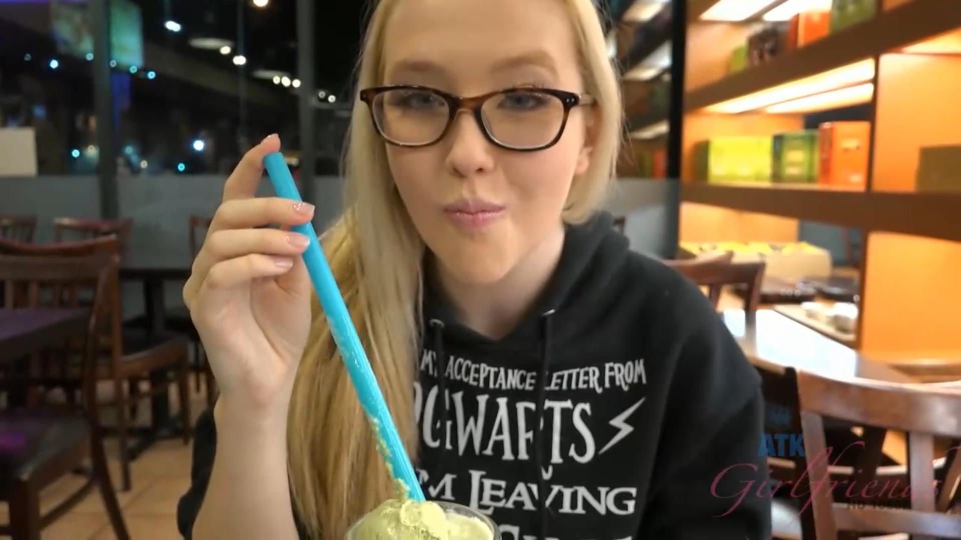 A Nerdy Girl Is Putty In Your Hands As When You Start To Eat Her Out