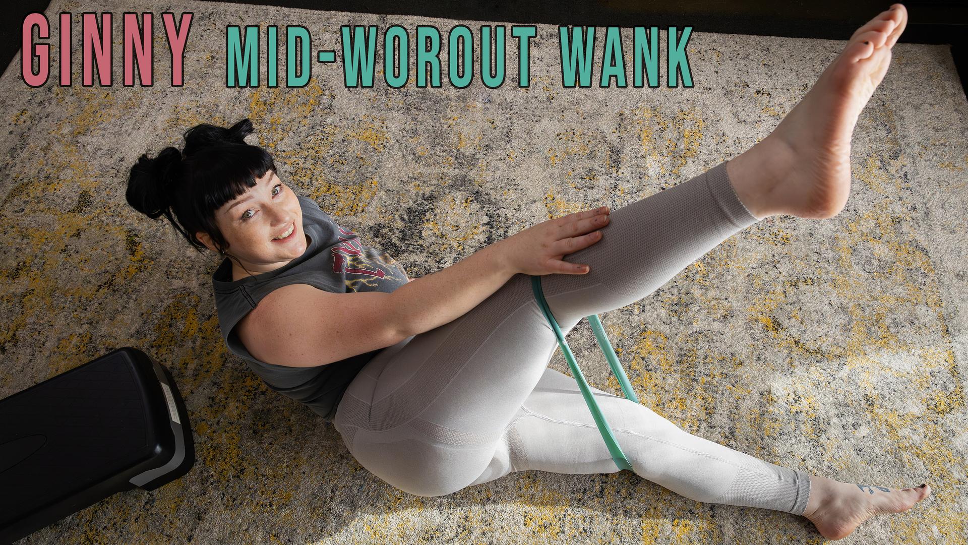 Ginny - Mid Workout Wank