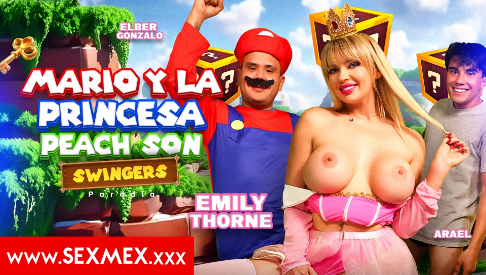 MARIO AND PRINCESS PEACH ARE SWINGERS