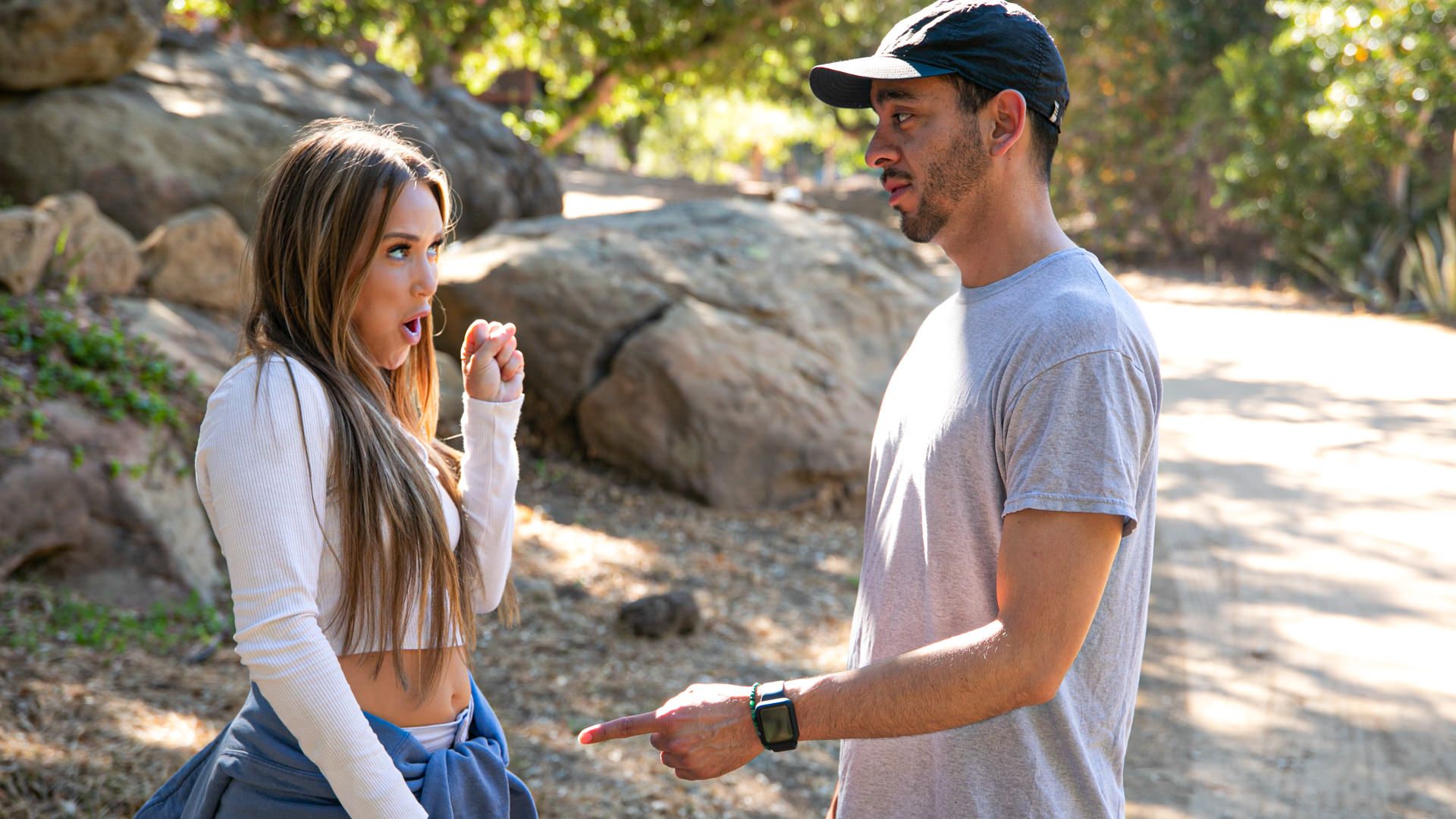 Hiking For A Blowjob