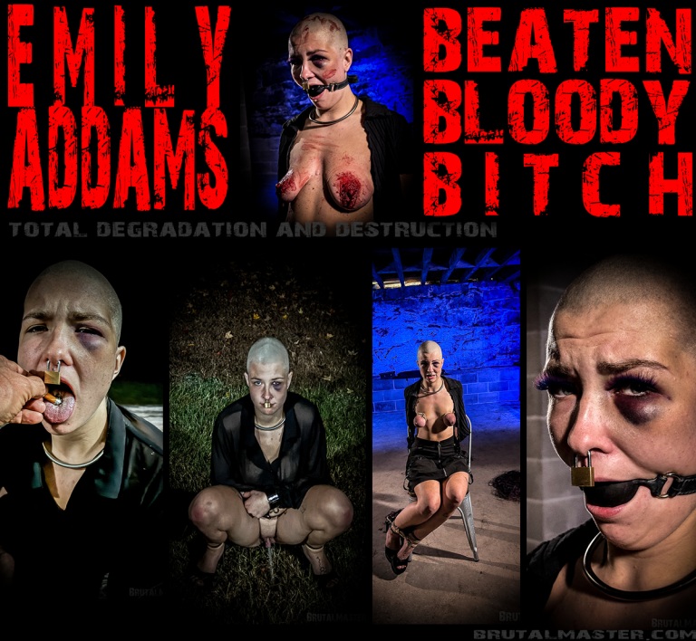 Destroyed Tits - Emily is in the Dungeon, strapped to a chair, “say goodbye to your udders, cunt.”