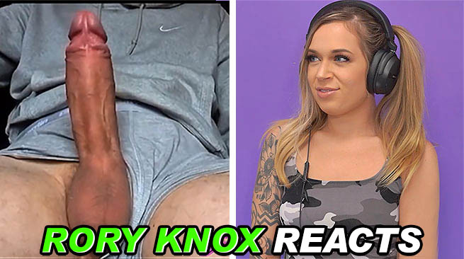 Big Dick Solo Jerk Reaction