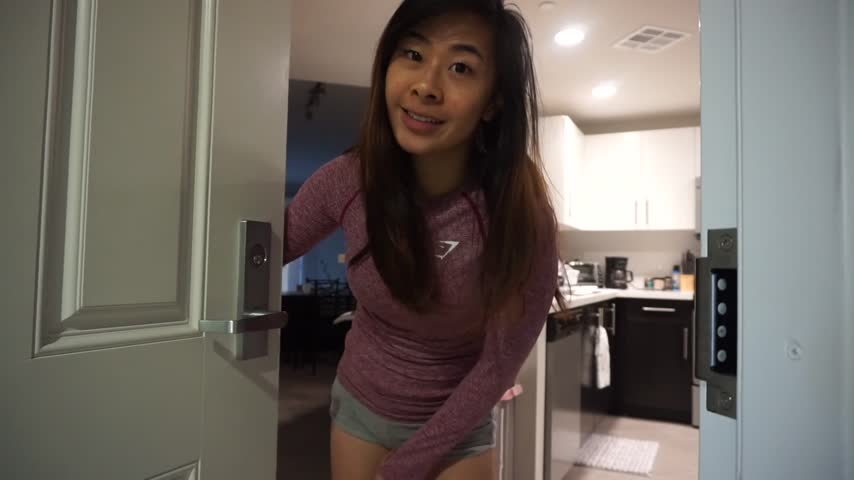 Gym Buddy Booty Cum