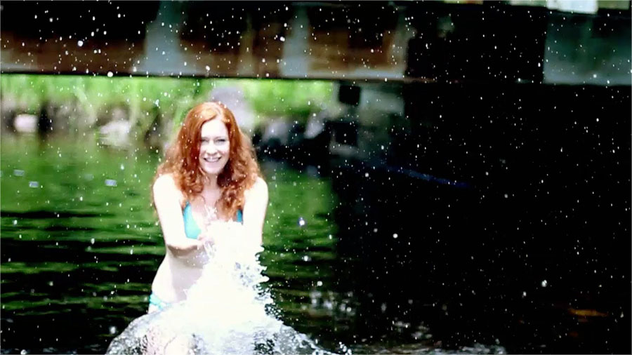 Adventure Calling - Outdoor Blowjob in a Rushing River