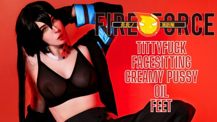 FireForce. Tamaki Kotatsu's creamy pussy