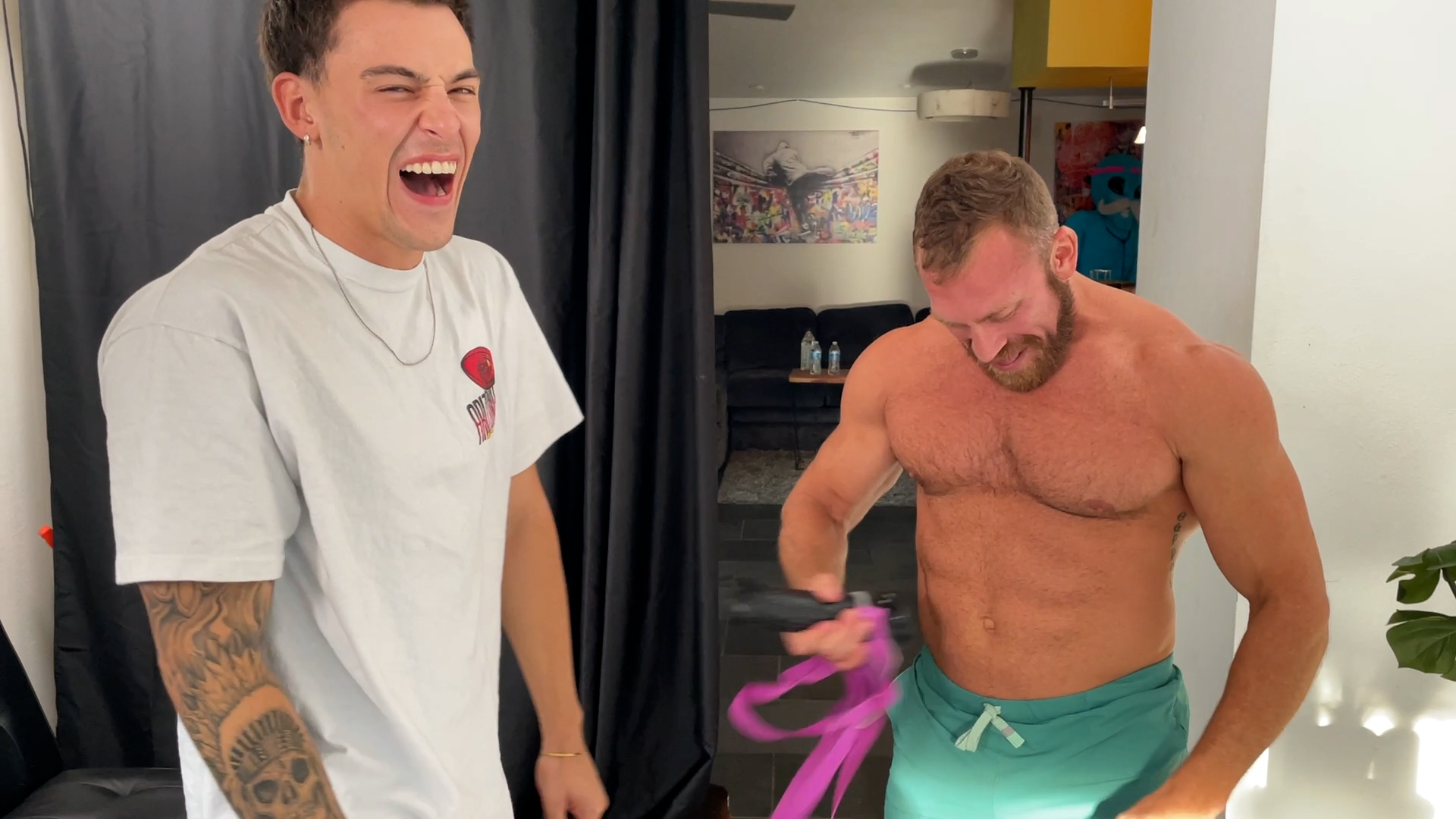 Behind The Scenes: Jay Tate is about to Fuck Jaxon Valor (Jay's 1st Guy) and Kenzie Love!