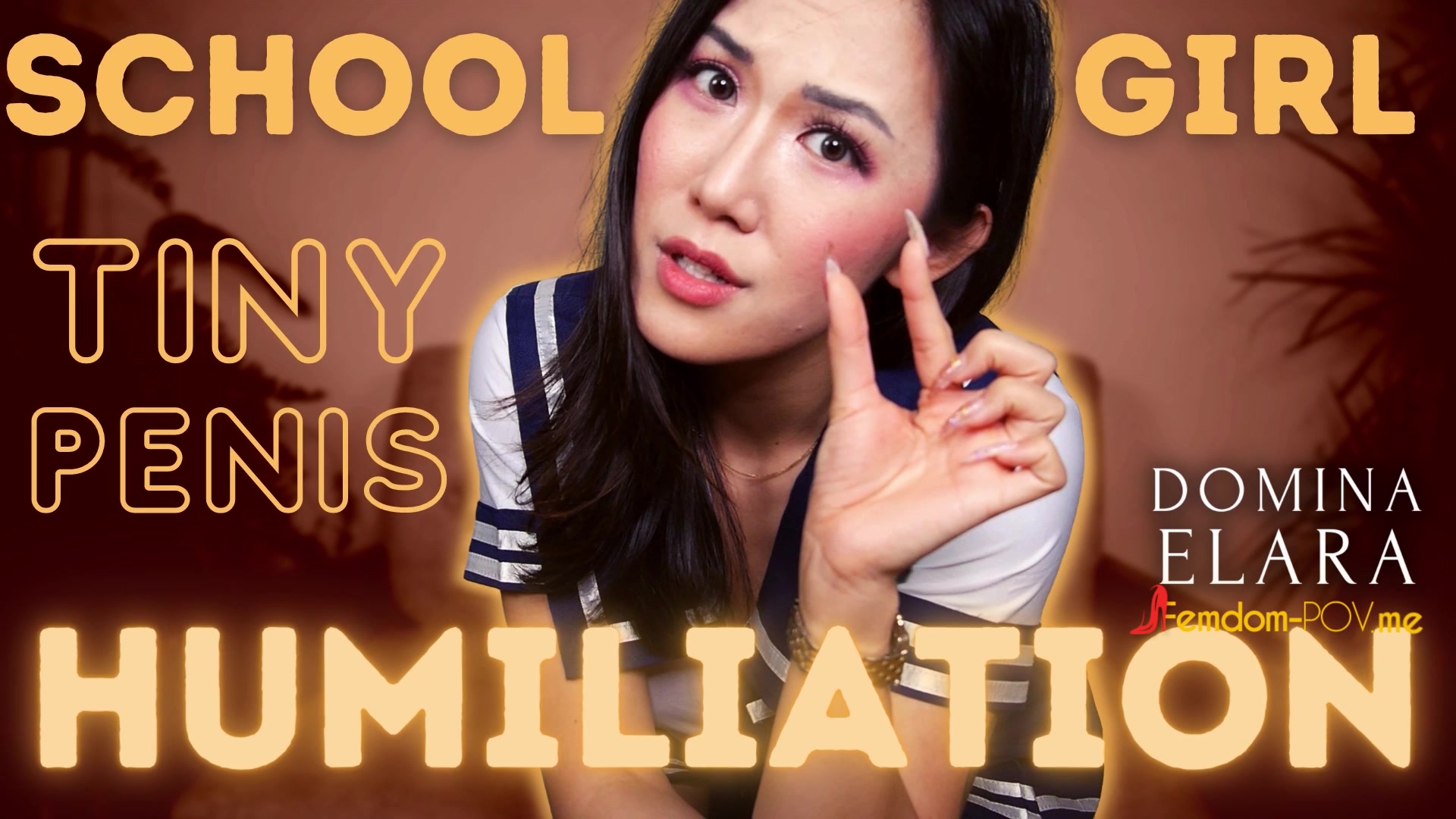 School girl tiny penis humiliation