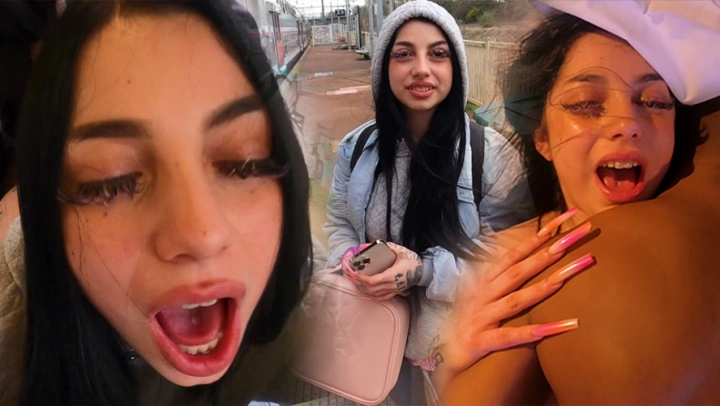 Cute Chilean Friend Bubble Butt Pounded In A Public Train