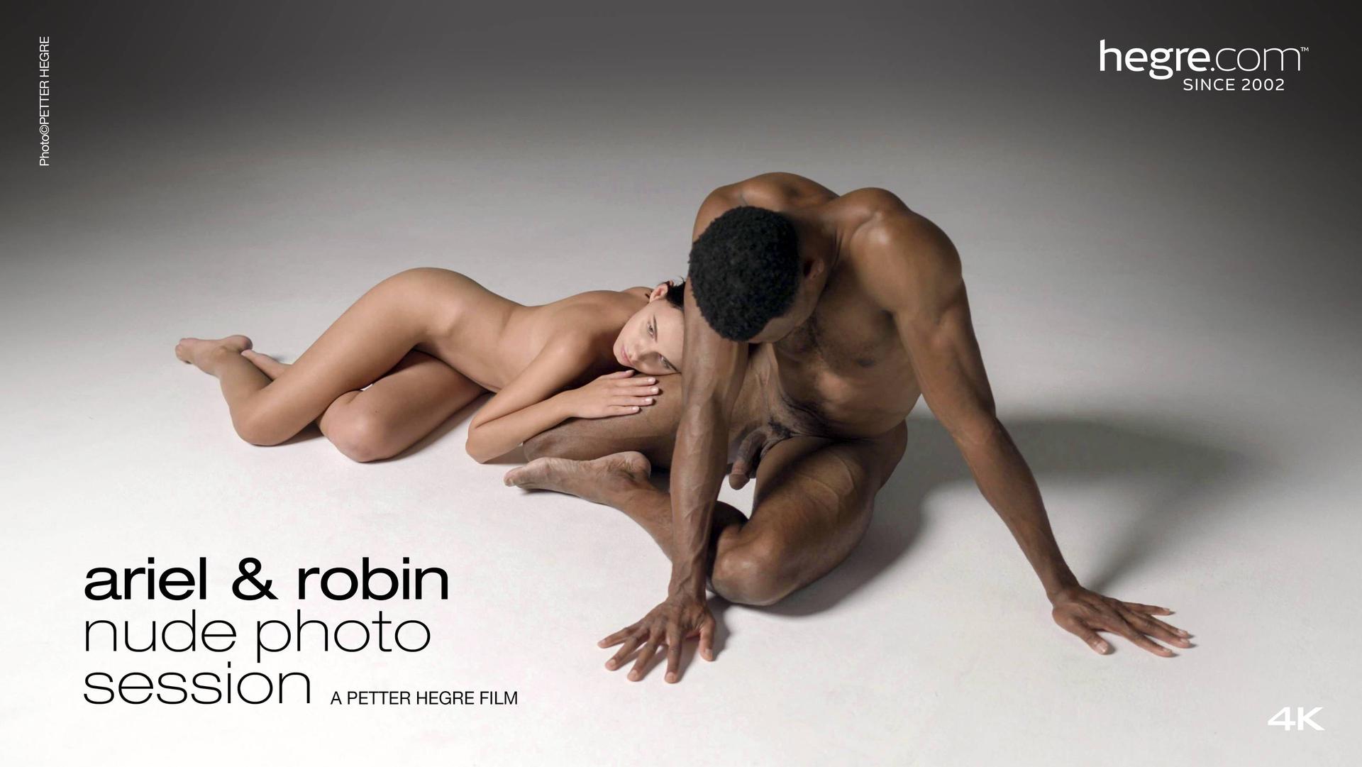 Ariel And Robin Nude Photo Session