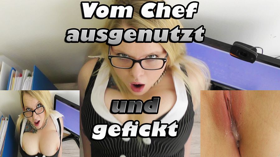 !!! by the boss fucked + (Creampie volcano)