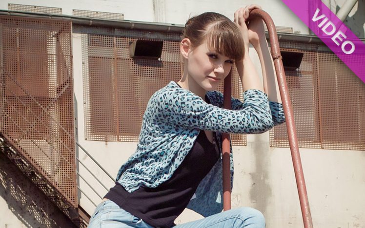 #009 Daily fashion with ballet heels