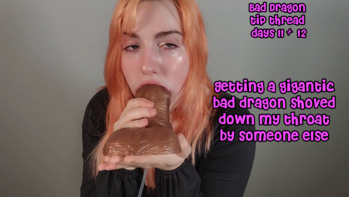 Getting New Bad Dragon Shoved Down My Throat By Someone Else