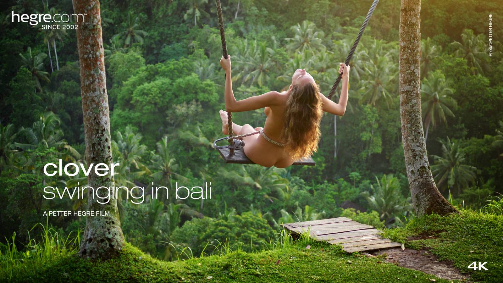 Clover Swinging In Bali